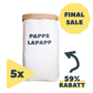 Final Sale - 5 x Der Sack - Pappe la Papp